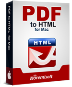 PDF to HTML Converter for Mac